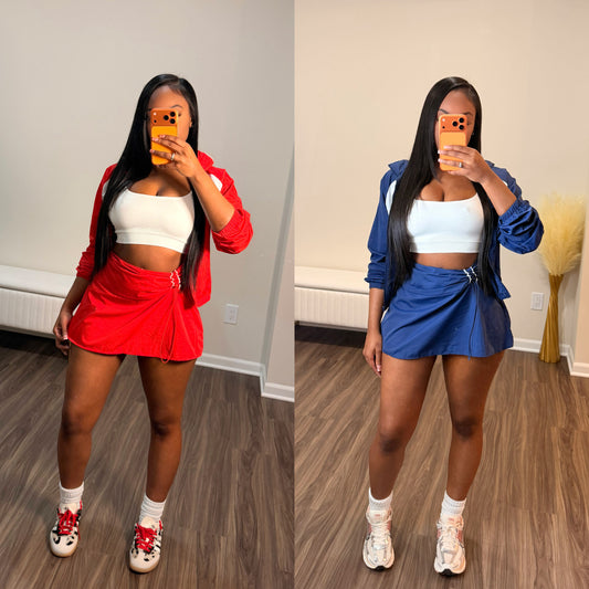 Varsity Skort Set- 2 Colors