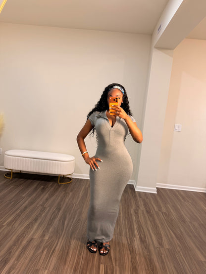 SunKiss Maxi Dress w/ Matching Headscarf